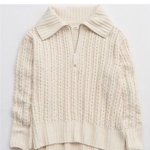 Aerie cable knit sweater